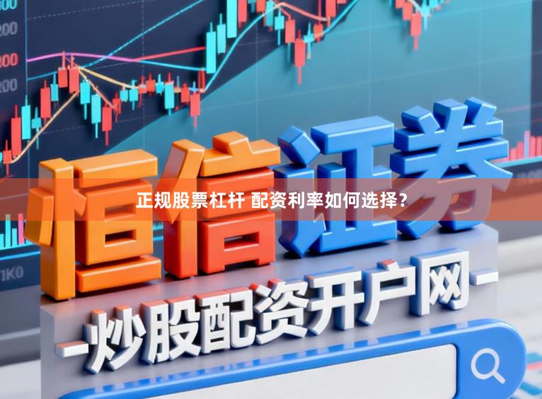 正规股票杠杆 配资利率如何选择？