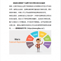 商标的注册保护了品牌不受任何形式的合法滥用