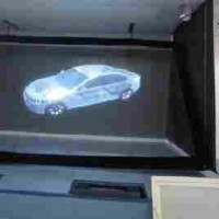 幻影成像膜 虚拟成像施工 3D投影 全息影像制作