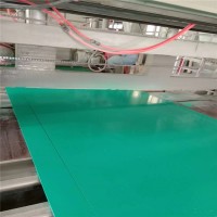 绿色PVC软板防潮耐酸碱PVC塑料板电镀槽用软胶板易焊接板材
