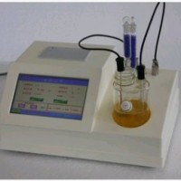 库仑电量法汽油润滑油甲醇微量水分测定仪MS3000